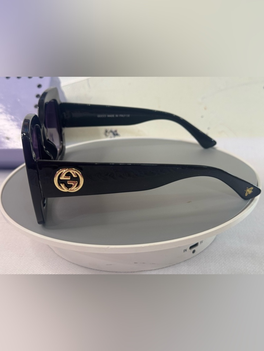 Gucci Oversized Sunglasses Full Inclusion - Picture 14 of 17
